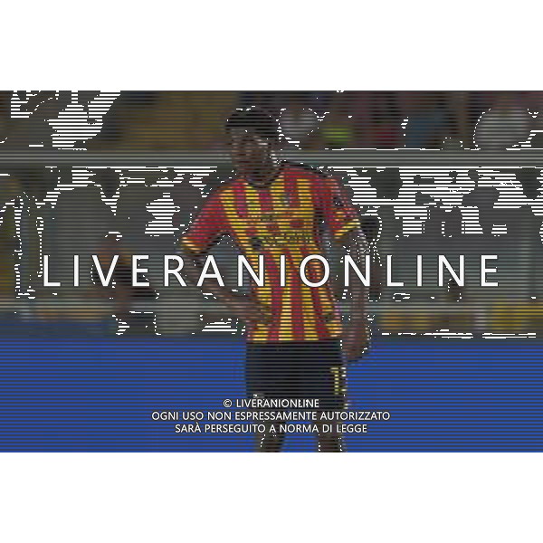TVEM August 19, 2024 Lecce, Italy - US Lecce vs Atalanta - Italian soccer serie A 2024/25 - Via Del Mare Stadium. In the pic by Emmanuele Mastrodonato /AGENZIA ALDO LIVERANI SAS: Patrick Dorgu of US Lecce /AGENZIA ALDO LIVERANI SAS