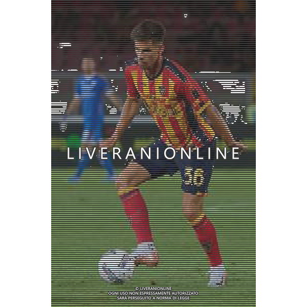 TVEM August 19, 2024 Lecce, Italy - US Lecce vs Atalanta - Italian soccer serie A 2024/25 - Via Del Mare Stadium. In the pic by Emmanuele Mastrodonato /AGENZIA ALDO LIVERANI SAS: Filip Marchwinski of US Lecce /AGENZIA ALDO LIVERANI SAS