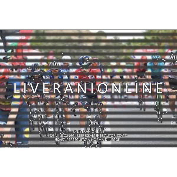 22-08-2024 Vuelta A Espana; Tappa 06 Jerez De La Frontera - Yunquera; 2024, Red Bull - Bora - Hansgrohe; Roglic, Primoz; Yunquera; ©SIROTTI/AGENZIA ALDO LIVERANI SAS