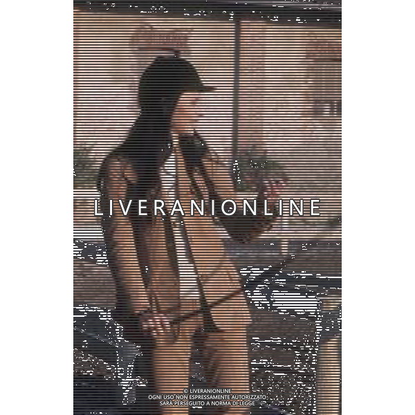 DIA- RETROSPETTIVA ROSANNA FRATELLO CANTANTE NELLA FOTO ROSANNA FRATELLO A MILANO NELL\'ANNO 1971 AL MANEGGIO AG ALDO LIVERANI SAS