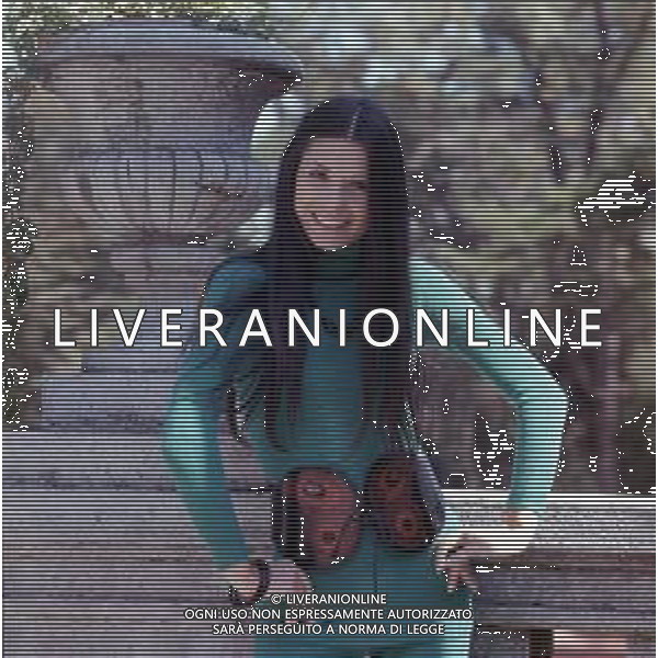DIA- RETROSPETTIVA ROSANNA FRATELLO CANTANTE NELLA FOTO ROSANNA FRATELLO A VENEZIA NELL\'ANNO 1971 AG ALDO LIVERANI SAS