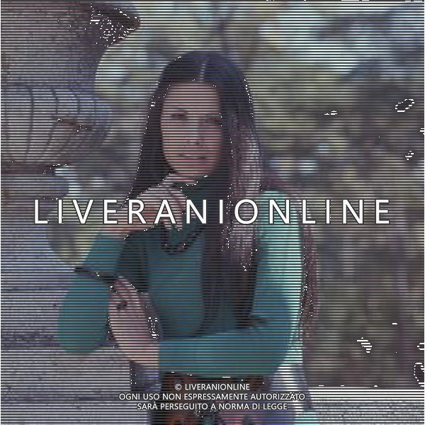 DIA- RETROSPETTIVA ROSANNA FRATELLO CANTANTE NELLA FOTO ROSANNA FRATELLO A VENEZIA NELL\'ANNO 1971 AG ALDO LIVERANI SAS