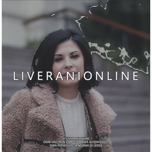 COL- RETROSPETTIVA ROSANNA FRATELLO CANTANTE E ATTRICE ITALIANA NELLA FOTO ROSSANA FRATELLO A MILANO NELL\'ANNO 1969 AG ALDO LIVERANI SAS