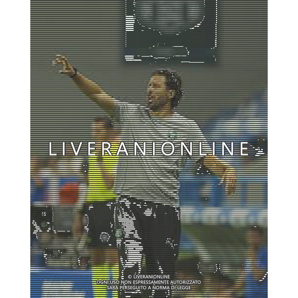 Fabio Grosso Head Coach of US Sassuolo gestures during US Sassuolo Calcio vs Cesena FC, 2° Serie B BKT 2024-25 game at Mapei stadium - Città del Tricolore in Reggio Emilia (RE), Italy, on August 24, 2024. (Photo by Davide Casentini)/AGENZIA ALDO LIVERANI SAS