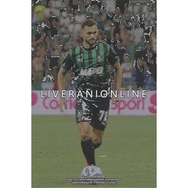 Nedim Bajrami of US Sassuolo play the ball during US Sassuolo Calcio vs Cesena FC, 2° Serie B BKT 2024-25 game at Mapei stadium - Città del Tricolore in Reggio Emilia (RE), Italy, on August 24, 2024. (Photo by Davide Casentini)/AGENZIA ALDO LIVERANI SAS