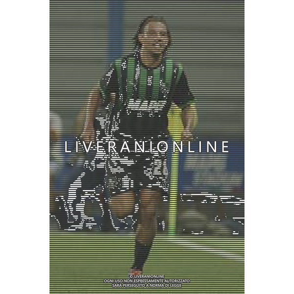Janis Antiste of US Sassuolo during US Sassuolo Calcio vs Cesena FC, 2° Serie B BKT 2024-25 game at Mapei stadium - Città del Tricolore in Reggio Emilia (RE), Italy, on August 24, 2024. (Photo by Davide Casentini)/AGENZIA ALDO LIVERANI SAS