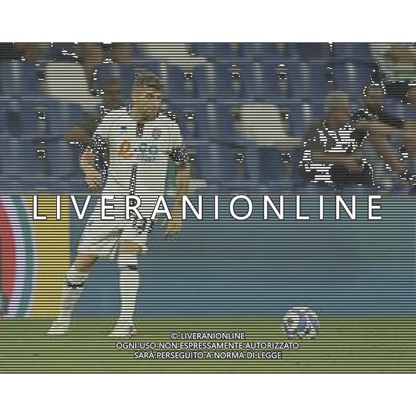 Raffaele Cella of Cesena FC play the ball during US Sassuolo Calcio vs Cesena FC, 2° Serie B BKT 2024-25 game at Mapei stadium - Città del Tricolore in Reggio Emilia (RE), Italy, on August 24, 2024. (Photo by Davide Casentini)/AGENZIA ALDO LIVERANI SAS