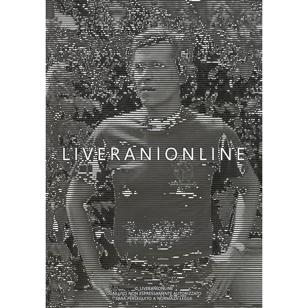 NEG-RETROSPETTIVA GIANNI DE MAGISTRIS PALLANUOTO NELLA FOTO GIANNI DE MAGISTRIS NELL\'ANNO 1979 AG ALDO LIVERANI SAS