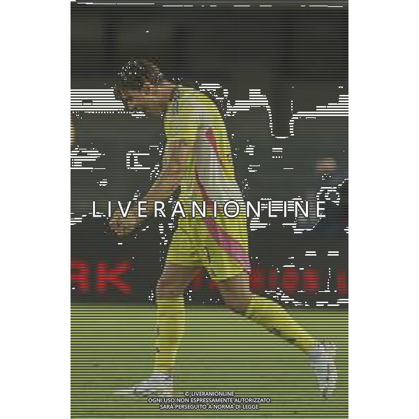 Dusan Vlahovic of Juventus FC celebrates after scoring during Hellas Verona FC vs Juventus FC, 2° Serie A Enilive 2024-25 game at Marcantonio Bentegodi Stadium in Verona (VR), Italy, on August 26, 2024. (Photo by Davide Casentini)/ AGENZIA ALDO LIVERANI SAS