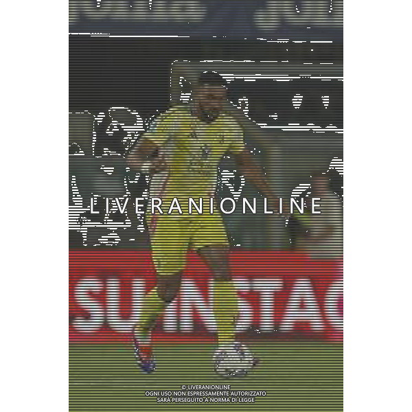 Gleison Bremer of Juventus FC play the ball during Hellas Verona FC vs Juventus FC, 2° Serie A Enilive 2024-25 game at Marcantonio Bentegodi Stadium in Verona (VR), Italy, on August 26, 2024. (Photo by Davide Casentini)/ AGENZIA ALDO LIVERANI SAS