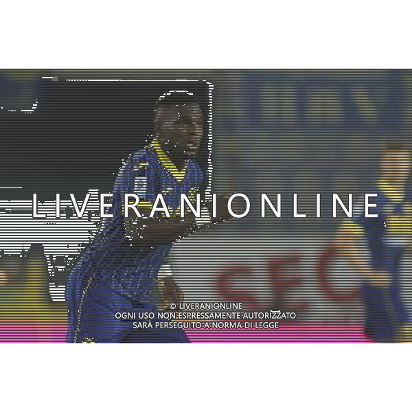 Daniel Mosquera of Hellas Verona FC during Hellas Verona FC vs Juventus FC, 2° Serie A Enilive 2024-25 game at Marcantonio Bentegodi Stadium in Verona (VR), Italy, on August 26, 2024. (Photo by Davide Casentini)/ AGENZIA ALDO LIVERANI SAS