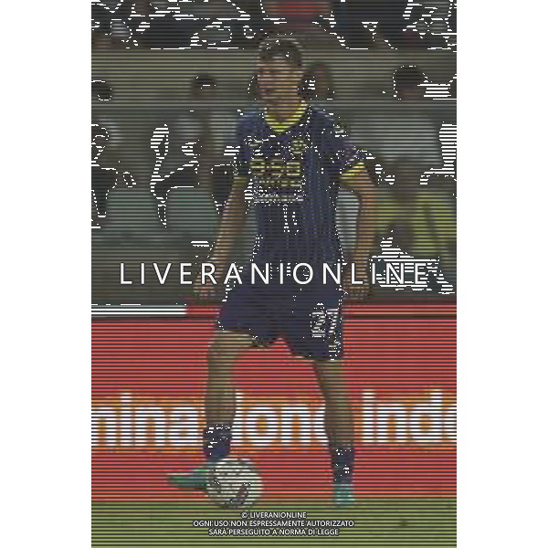 Pawel Dawidowicz of Hellas Verona FC during Hellas Verona FC vs Juventus FC, 2° Serie A Enilive 2024-25 game at Marcantonio Bentegodi Stadium in Verona (VR), Italy, on August 26, 2024. (Photo by Davide Casentini)/ AGENZIA ALDO LIVERANI SAS