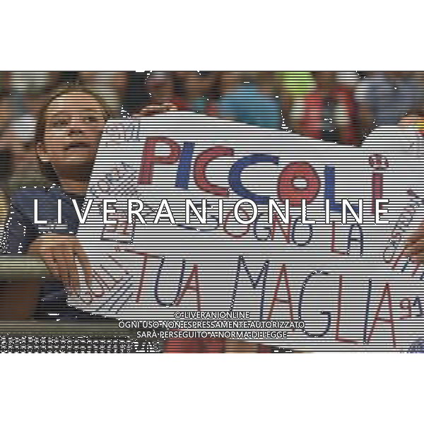 26-8-2024. Cagliari calcio-Como calcio 2° Giornata Campionato Italiano Serie A 2024/2025, stadio Unipol Domus Cagliari. Foto Salvatore Moi/Agenzia Aldo Liverani s.as. Nella foto: Tifosi del Cagliari calcio in curva sud dello stadio Unipol Domus. ©SALVATORE MOI/ AGENZIA ALDO LIVERANI SAS