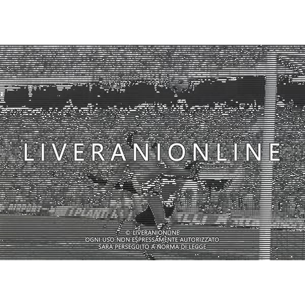 NEG-1982 MILANO STADIO SAN SIRO PARTITA AMCHEVOLE INTER E MILAN- NAZIONALE POLONIA NELLA FOTO ALESSANDRO ALTOBELLI AG ALDO LIVERANI SAS