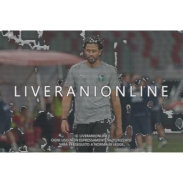 TVEM August 27, 2024 Bari, Italy - SSC Bari vs US Sassuolo - Italian soccer serie B 2024/25 - San Nicola Stadium. In the pic by Emmanuele Mastrodonato/agenzia Aldo Liverani sas: coach Fabio Grosso of US Sassuolo ©Emmanuele Mastrodonato/AGENZIA ALDO LIVERANI SAS