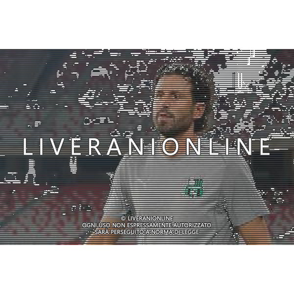TVEM August 27, 2024 Bari, Italy - SSC Bari vs US Sassuolo - Italian soccer serie B 2024/25 - San Nicola Stadium. In the pic: coach Fabio Grosso of US Sassuolo foto mastrodonato emanuele-ag aldo liverani sas