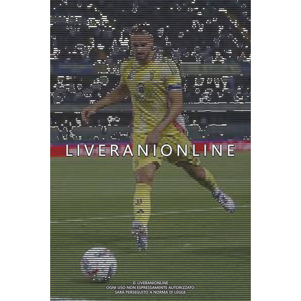 Federico Gatti of Juventus FC during Hellas Verona FC vs Juventus FC, 2° Serie A Enilive 2024-25 game at Marcantonio Bentegodi Stadium in Verona (VR), Italy, on August 26, 2024. (Photo by Davide Casentini)/AGENZIA ALDO LIVERANI SAS