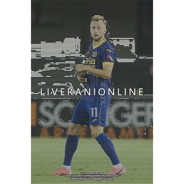 Casper Tengstedt of Hellas Verona FC during Hellas Verona FC vs Juventus FC, 2° Serie A Enilive 2024-25 game at Marcantonio Bentegodi Stadium in Verona (VR), Italy, on August 26, 2024. (Photo by Davide Casentini)/AGENZIA ALDO LIVERANI SAS