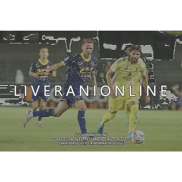 Ondrej Duda of Hellas Verona FC play the ball during Hellas Verona FC vs Juventus FC, 2° Serie A Enilive 2024-25 game at Marcantonio Bentegodi Stadium in Verona (VR), Italy, on August 26, 2024. (Photo by Davide Casentini)/AGENZIA ALDO LIVERANI SAS