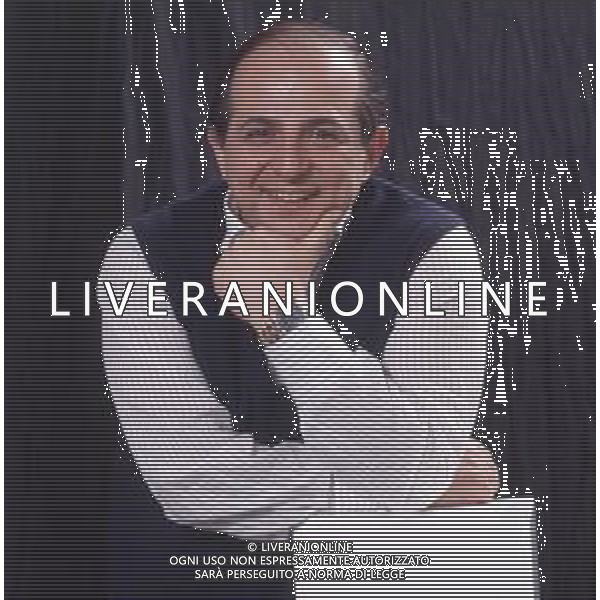 COL-RETROSPETTIVA GIANCARLO MAGALLI CONDUTTORE TELEVISIVO NELLA FOTO GIANCARLO MAGALLI AG THEMA-AG ALDO LIVERANI SAS