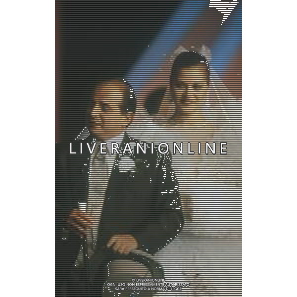 DIAP-RETROSPETTIVA GIANCARLO MAGALLI CONDUTTORE TELEVISIVO NELLA FOTO GIANCARLO MAGALLI CON SIMONA VENTURA AG ALDO LIVERANI SAS