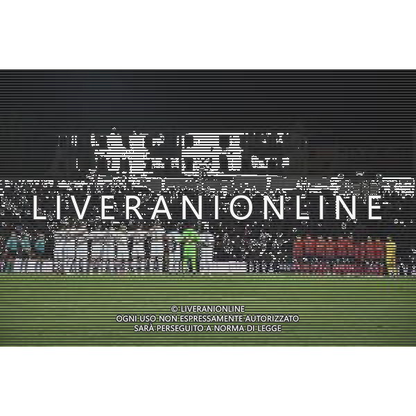 Serie B 2024-2025 Stadio San Vito-Marulla Nella foto: Minuto di silenzio in memoria di Sven Goran Eriksson FOTO ANDREA ROSITO-AG ALDO LIVERANI SAS