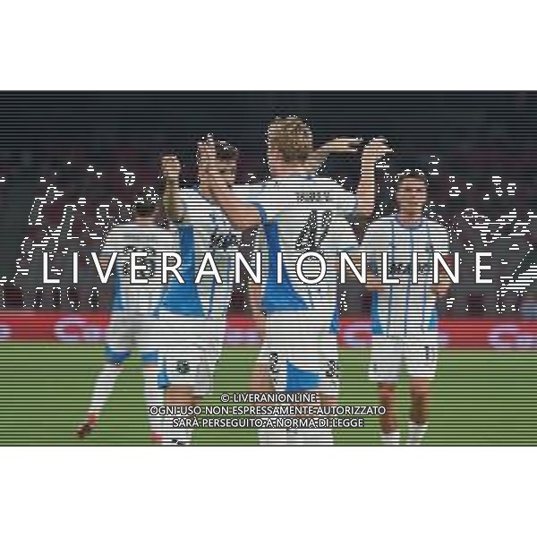 TVEM August 27, 2024 Bari, Italy - SSC Bari vs US Sassuolo - Italian soccer serie B 2024/25 - San Nicola Stadium. In the pic: Kristian Thorstvedt of US Sassuolo celebrates after scoring a goal with teammates ©Emanuele Mastrodonato/AGENZIA ALDO LIVERANI SAS