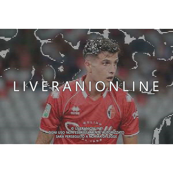 TVEM August 27, 2024 Bari, Italy - SSC Bari vs US Sassuolo - Italian soccer serie B 2024/25 - San Nicola Stadium. In the pic: Andrea Olivieri of SSC Bari ©Emanuele Mastrodonato/AGENZIA ALDO LIVERANI SAS