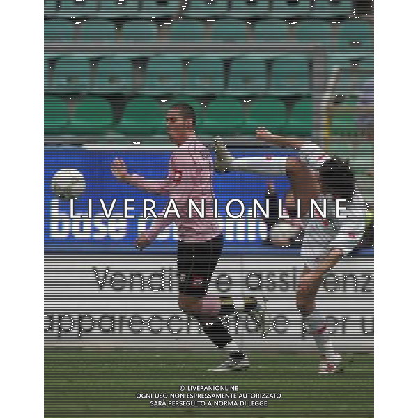 PALERMO, 10-01-2006 PALERMO - BARI COPPA ITALIA TIM CUP NELLA FOTO BONANNI-CANDRINA PH ALDO LIVERANI