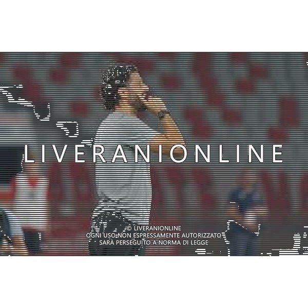TVEM August 27, 2024 Bari, Italy - SSC Bari vs US Sassuolo - Italian soccer serie B 2024/25 - San Nicola Stadium. In the pic: coach Fabio Grosso of US Sassuolo ©Emanuele Mastrodonato/AGENZIA ALDO LIVERANI SAS