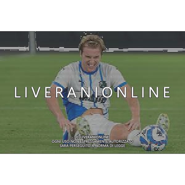 TVEM August 27, 2024 Bari, Italy - SSC Bari vs US Sassuolo - Italian soccer serie B 2024/25 - San Nicola Stadium. In the pic: Kristian Thorstvedt of US Sassuolo ©Emanuele Mastrodonato/AGENZIA ALDO LIVERANI SAS