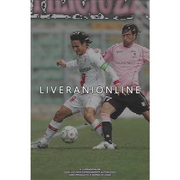 PALERMO, 10-01-2006 PALERMO - BARI COPPA ITALIA TIM CUP NELLA FOTO SANTORUVO-RINAUDO PH ALDO LIVERANI