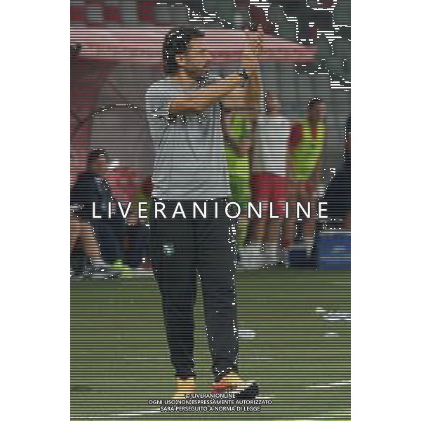 TVEM August 27, 2024 Bari, Italy - SSC Bari vs US Sassuolo - Italian soccer serie B 2024/25 - San Nicola Stadium. In the pic: coach Fabio Grosso of US Sassuolo ©Emanuele Mastrodonato/AGENZIA ALDO LIVERANI SAS