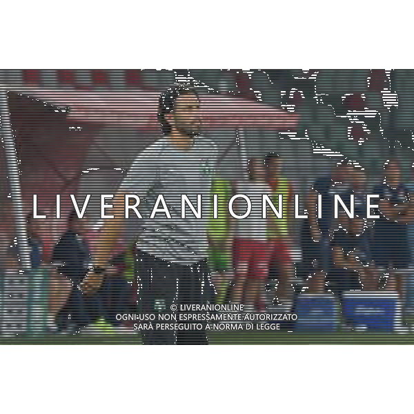 TVEM August 27, 2024 Bari, Italy - SSC Bari vs US Sassuolo - Italian soccer serie B 2024/25 - San Nicola Stadium. In the pic: coach Fabio Grosso of US Sassuolo ©Emanuele Mastrodonato/AGENZIA ALDO LIVERANI SAS