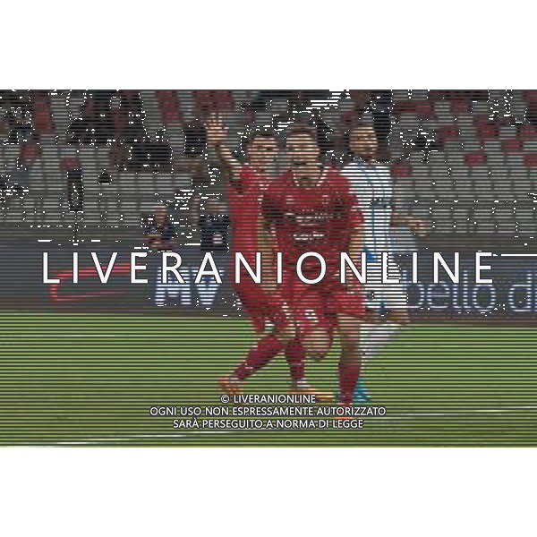 TVEM August 27, 2024 Bari, Italy - SSC Bari vs US Sassuolo - Italian soccer serie B 2024/25 - San Nicola Stadium. In the pic: Andrija Novakovich of SSC Bari celebrates after scoring a goal that was after disallowed ©Emanuele Mastrodonato/AGENZIA ALDO LIVERANI SAS