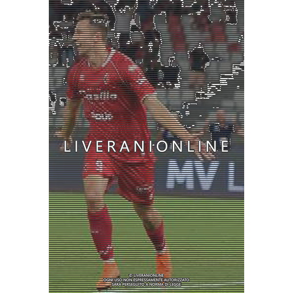 TVEM August 27, 2024 Bari, Italy - SSC Bari vs US Sassuolo - Italian soccer serie B 2024/25 - San Nicola Stadium. In the pic: Andrija Novakovich of SSC Bari celebrates after scoring a goal that was after disallowed ©Emanuele Mastrodonato/AGENZIA ALDO LIVERANI SAS
