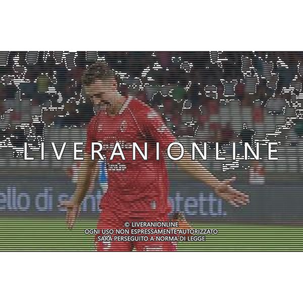 TVEM August 27, 2024 Bari, Italy - SSC Bari vs US Sassuolo - Italian soccer serie B 2024/25 - San Nicola Stadium. In the pic: Andrija Novakovich of SSC Bari celebrates after scoring a goal that was after disallowed ©Emanuele Mastrodonato/AGENZIA ALDO LIVERANI SAS