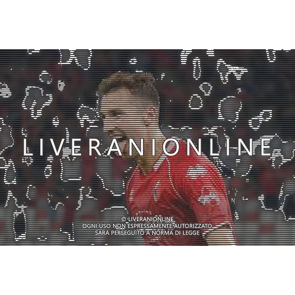 TVEM August 27, 2024 Bari, Italy - SSC Bari vs US Sassuolo - Italian soccer serie B 2024/25 - San Nicola Stadium. In the pic: Andrija Novakovich of SSC Bari celebrates after scoring a goal that was after disallowed ©Emanuele Mastrodonato/AGENZIA ALDO LIVERANI SAS