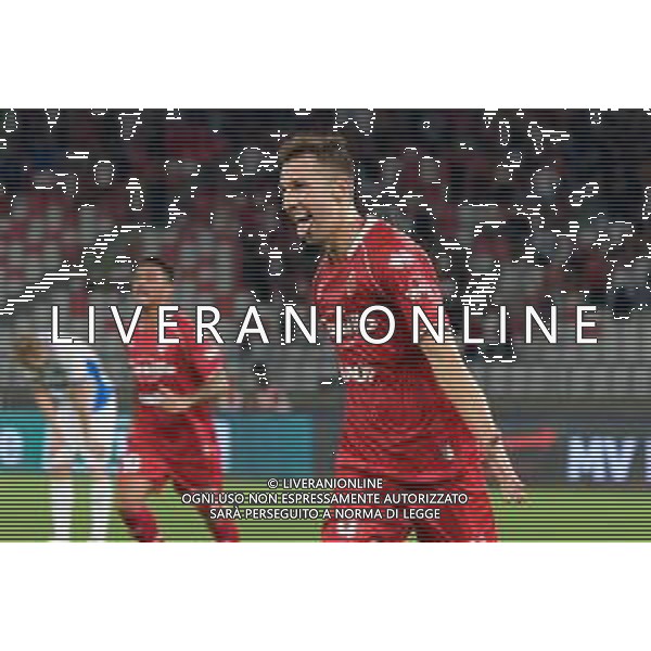 TVEM August 27, 2024 Bari, Italy - SSC Bari vs US Sassuolo - Italian soccer serie B 2024/25 - San Nicola Stadium. In the pic: Andrija Novakovich of SSC Bari celebrates after scoring a goal that was after disallowed ©Emanuele Mastrodonato/AGENZIA ALDO LIVERANI SAS