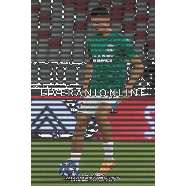 TVEM August 27, 2024 Bari, Italy - SSC Bari vs US Sassuolo - Italian soccer serie B 2024/25 - San Nicola Stadium. In the pic: Daniel Boloca of US Sassuolo ©Emanuele Mastrodonato/AGENZIA ALDO LIVERANI SAS
