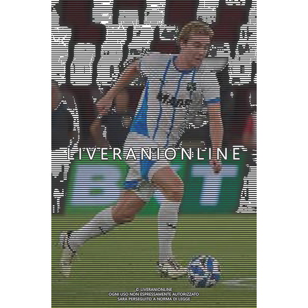 TVEM August 27, 2024 Bari, Italy - SSC Bari vs US Sassuolo - Italian soccer serie B 2024/25 - San Nicola Stadium. In the pic: Kristian Thorstvedt of US Sassuolo ©Emanuele Mastrodonato/AGENZIA ALDO LIVERANI SAS