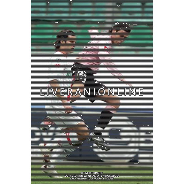 PALERMO, 10-01-2006 PALERMO - BARI COPPA ITALIA TIM CUP NELLA FOTO PALMINTERI-CANDRINA PH ALDO LIVERANI