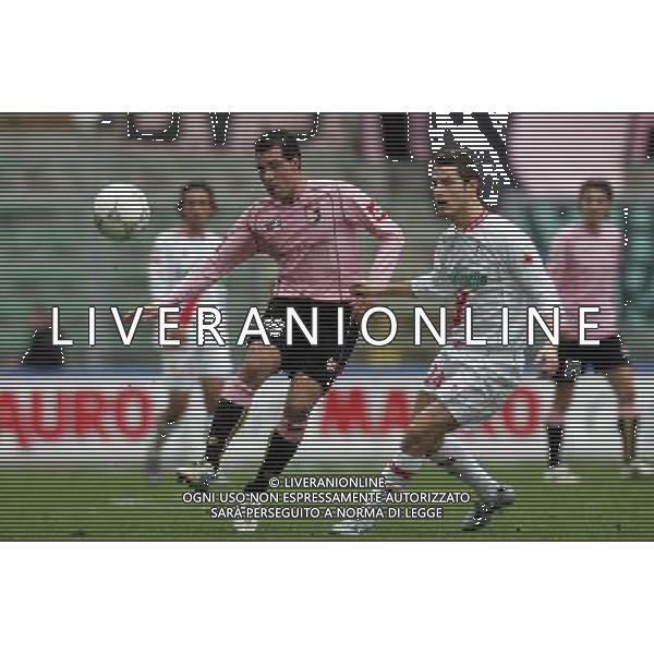PALERMO, 10-01-2006 PALERMO - BARI COPPA ITALIA TIM CUP NELLA FOTO MARIANO GONZALEZ PH ALDO LIVERANI