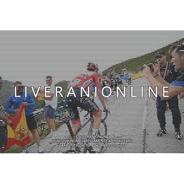 30-08-2024 Vuelta A Espana; Tappa 13 Lugo - Puerto De Ancares; 2024, Decathlon - Ag2r La Mondiale; O\'connor, Ben; Puerto De Ancares; ©SIROTTI / AGENZIA ALDO LIVERANI SAS