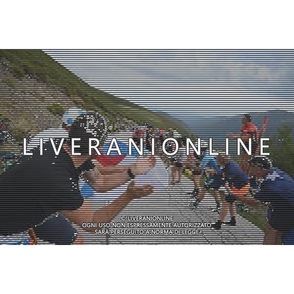 30-08-2024 Vuelta A Espana; Tappa 13 Lugo - Puerto De Ancares; 2024, Decathlon - Ag2r La Mondiale; O\'connor, Ben; Puerto De Ancares; ©SIROTTI / AGENZIA ALDO LIVERANI SAS