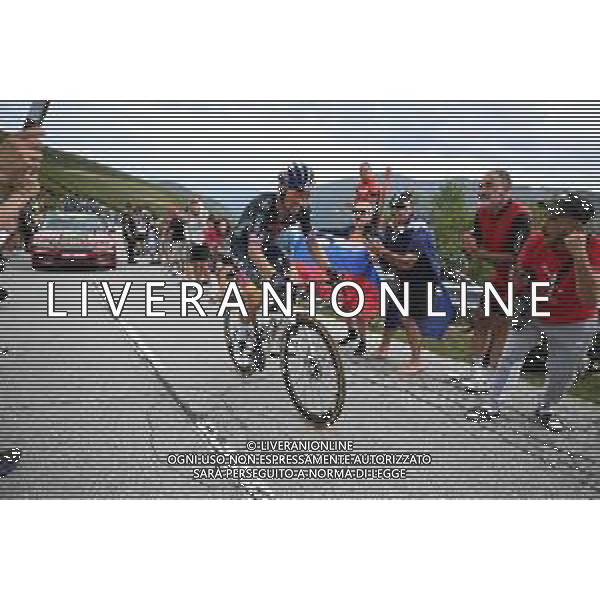 30-08-2024 Vuelta A Espana; Tappa 13 Lugo - Puerto De Ancares; 2024, Red Bull - Bora - Hansgrohe; Roglic, Primoz; Puerto De Ancares; ©SIROTTI / AGENZIA ALDO LIVERANI SAS