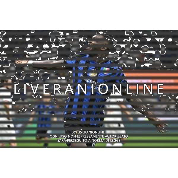 Inter vs Atalanta nella foto Marcus Thuram (Inter) esultanza dopo il gol del 3 a 0 Milano 30-08-2024 Stadio Giuseppe Meazza - San Siro Campionato Serie A Enilive - 3a giornata foto Roberto Garavaglia/Agenzia Aldo Liverani sas