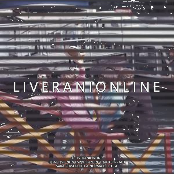 DIAP-RETROSPETTIVA RITA PAVONE CANTANTE NELLA FOTO RITA PAVONE A VENEZIA ALLA MANIFESTAZIONE “CANTA EUROPA“ NELL\'ANNO 1966 A VENEZIA AG ALDO LIVERANI SAS 