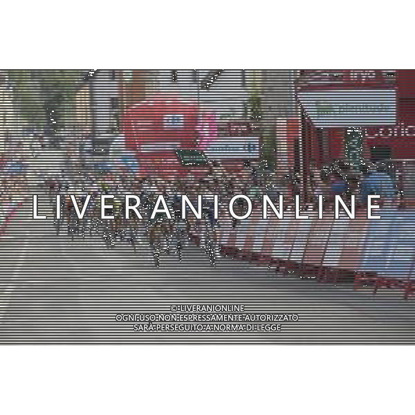 31-08-2024 Vuelta A Espana; Tappa 14 Villafranca Del Bierzo - Villablino; 2024, Alpecin - Deceuninck; 2024, Visma - Lease A Bike; Groves, Kaden; Van Aert, Wout; Villablino; ©SIROTTI/ AGENZIA ALDO LIVERANI SAS
