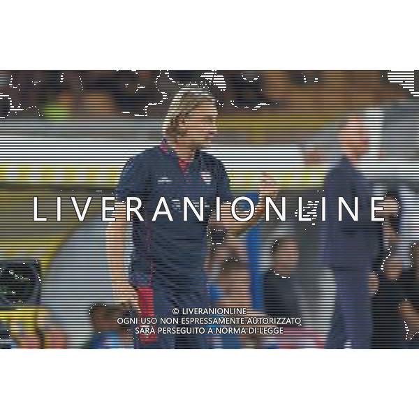 TVEM August 31, 2024 Lecce, Italy - US Lecce vs Cagliari - Italian soccer serie A 2024/25 - Via Del Mare Stadium. In the pic: coach Davide Nicola of Cagliari ©Emmanuele Matrodonato/ AGENZIA ALDO LIVERANI SAS